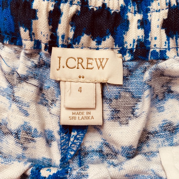 J.Crew Printed Pull-On Shorts - Picture 2 of 3